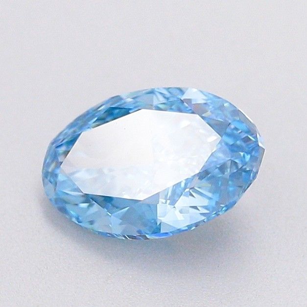 1.0 CT Fancy Vivid Blue OVAL