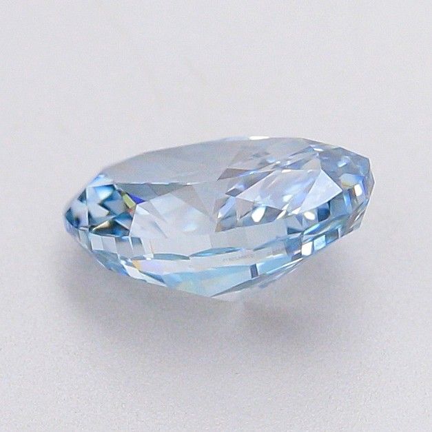 1.08 CT Fancy Vivid Blue OVAL