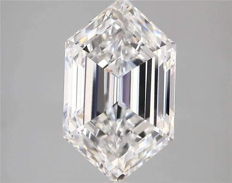 4.9 ct lab-grown Hexagonal Diamond