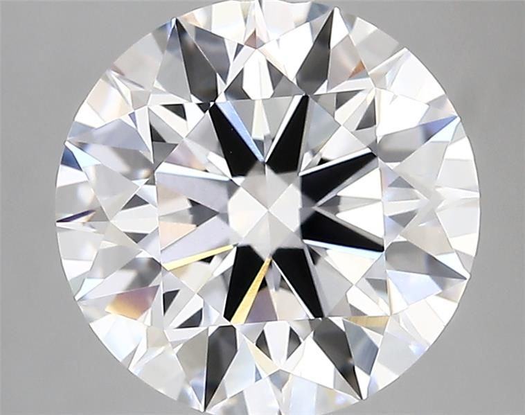 Diamant Rond 3.77 ct - Couleur D - Pureté VS1