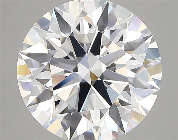Diamant Rond 4.19 ct - Couleur D - Pureté VVS2