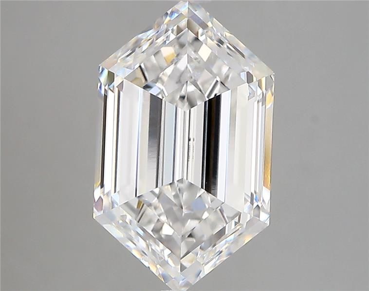 4.03 ct lab-grown Hexagonal Diamond