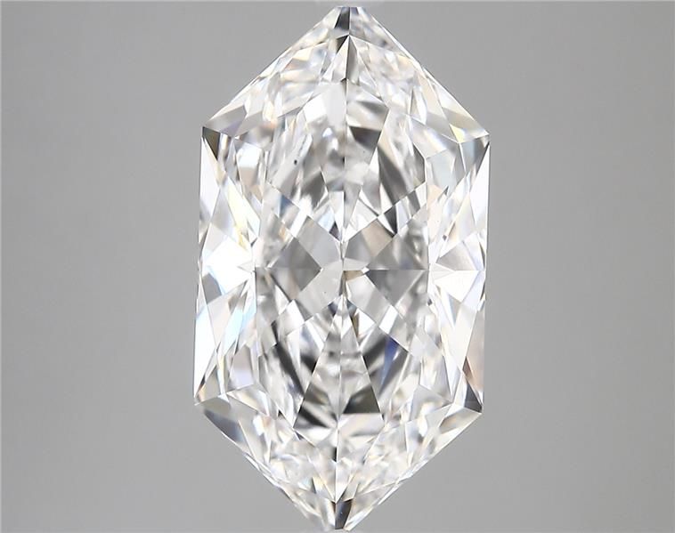 5.04 ct lab-grown Hexagonal Diamond