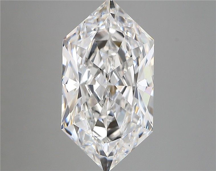 6 ct lab-grown Hexagonal Diamond