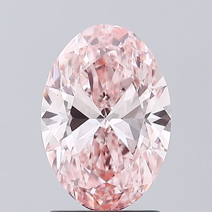 1.59 CT Fancy Vivid Pink OVAL