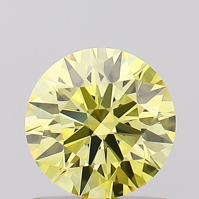 0.92 CT Fancy Intense Yellow ROUND