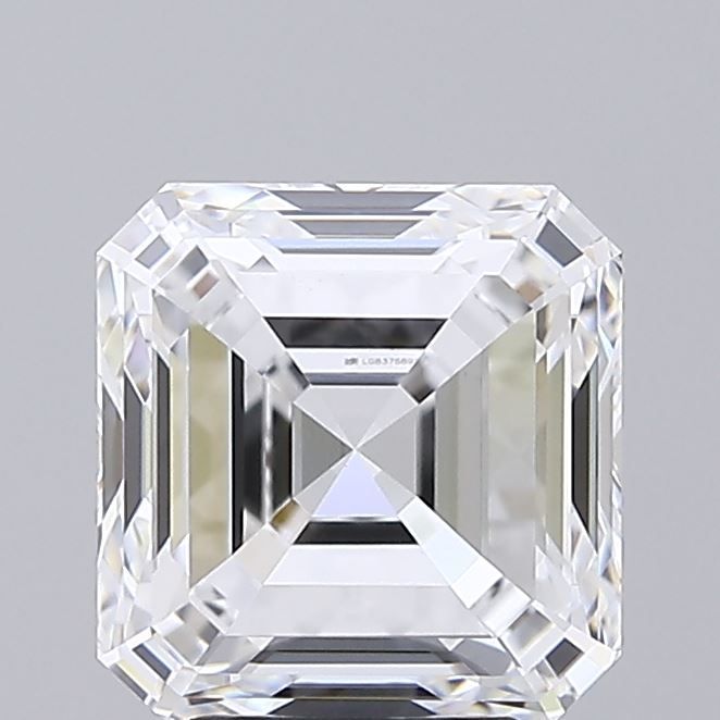 4.02 ct lab-grown Asscher Diamond