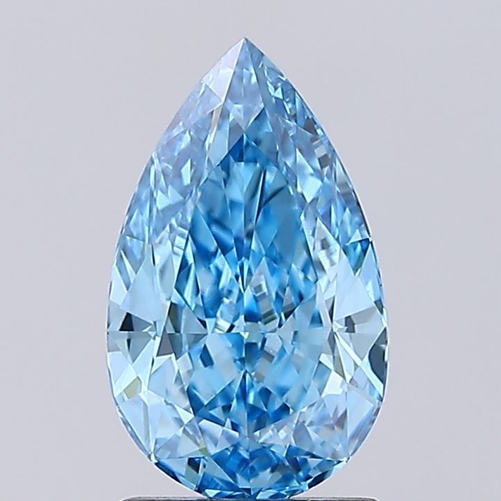 1.8 CT Fancy Vivid Blue PEAR