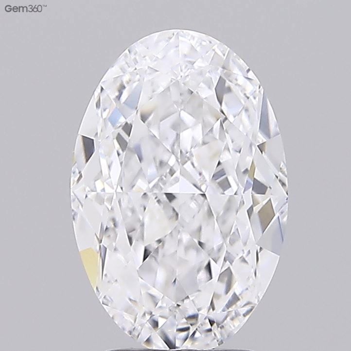 3.54 ct. oval Lab Grown Diamond front image
