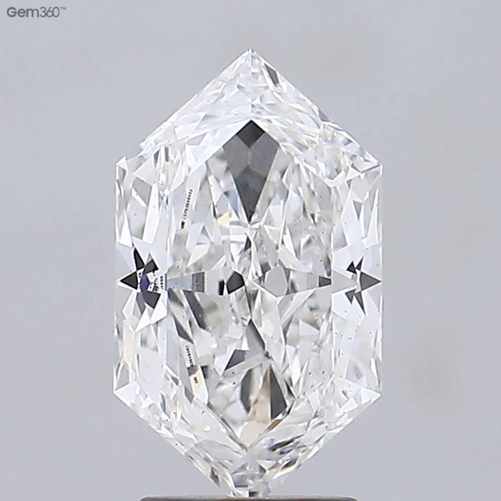 3.01 ct lab-grown Hexagonal Diamond