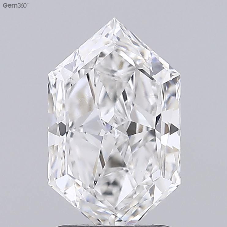 2 ct lab-grown Hexagonal Diamond