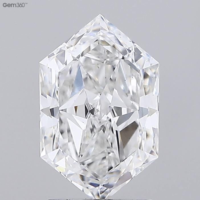 2.02 ct lab-grown Hexagonal Diamond