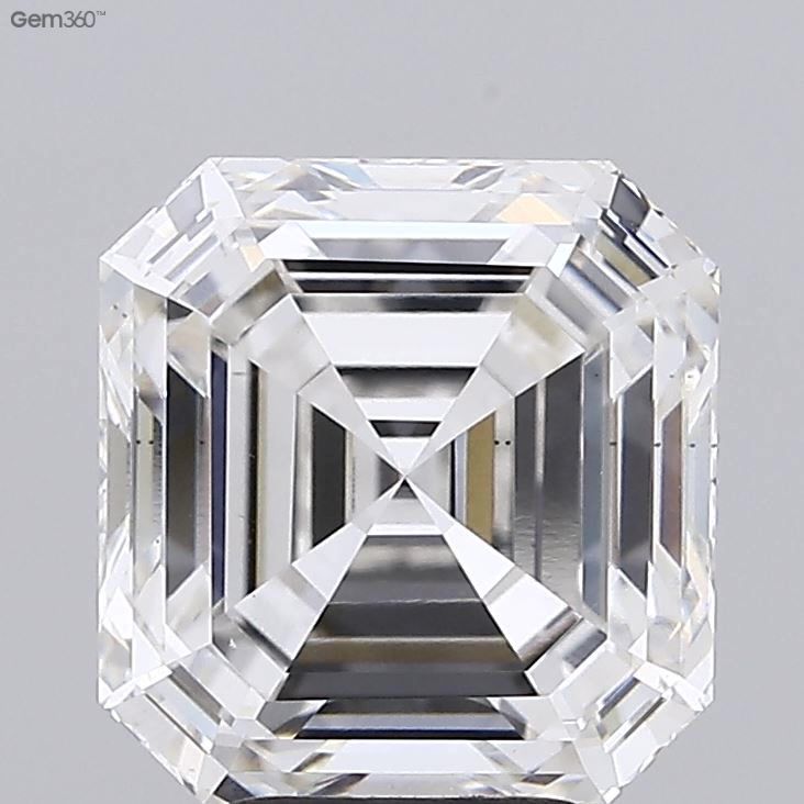 5.50 ct. asscher Lab Grown Diamond front image