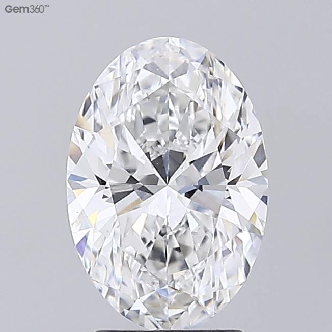 2.56 ct. oval Lab Grown Diamond front image