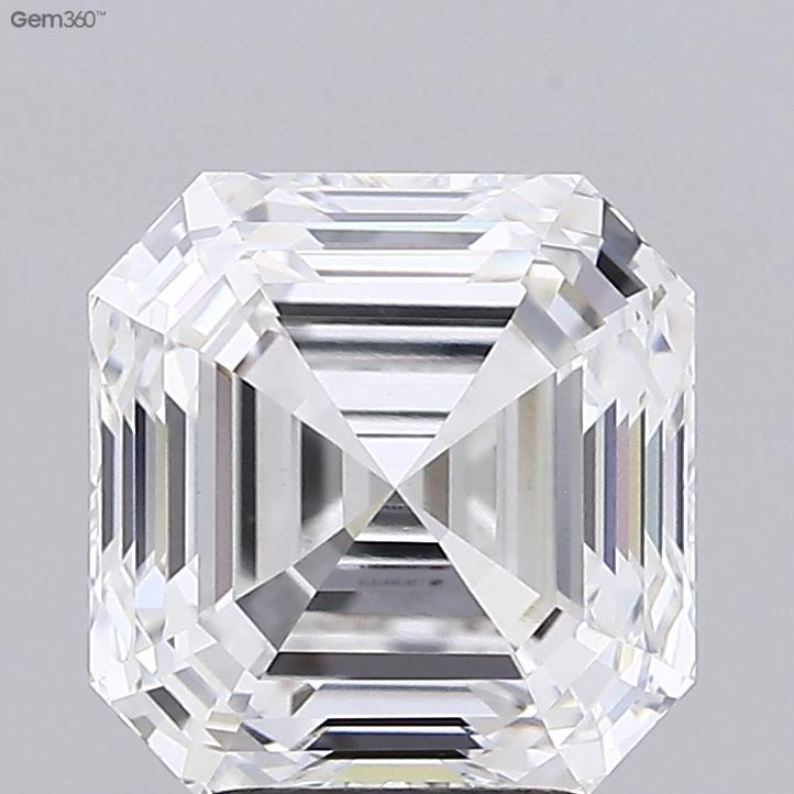 4.02 ct. asscher Lab Grown Diamond front image