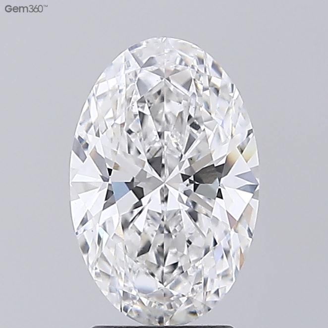 2.56 ct. oval Lab Grown Diamond front image