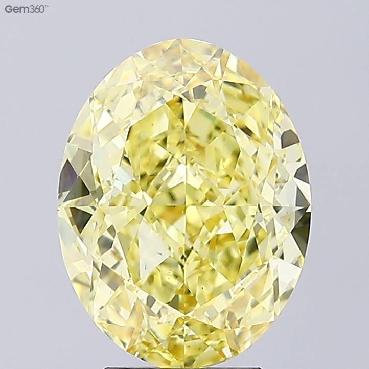 5.52 ct. oval Lab Grown Diamond front image