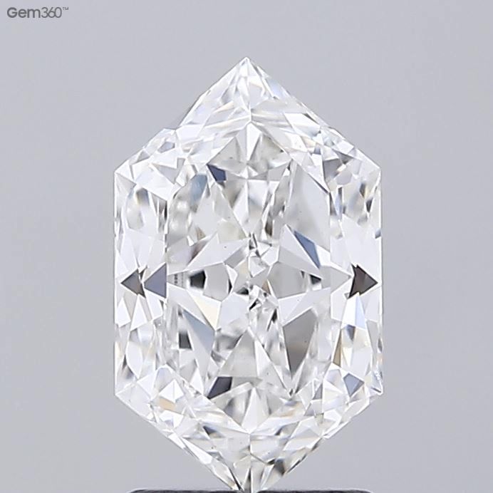 2.05 ct lab-grown Hexagonal Diamond