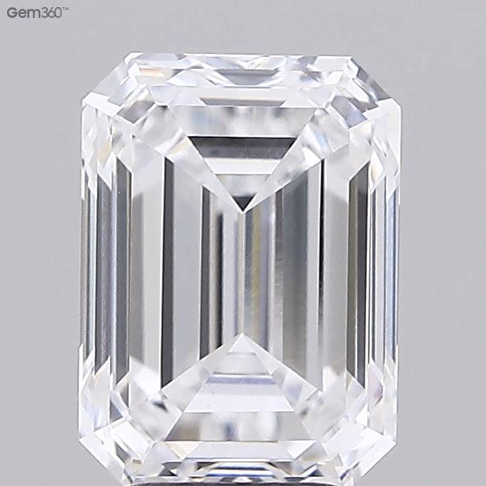3.09 ct. emerald Lab Grown Diamond front image
