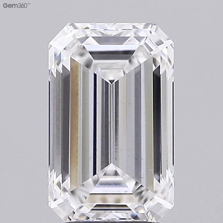 2.52 ct. emerald Lab Grown Diamond front image