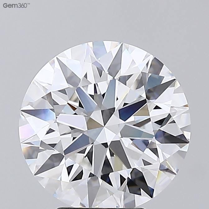 5.35 ct. round Lab Grown Diamond front image