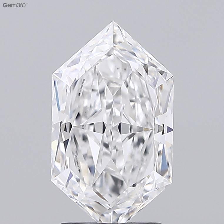 2.52 ct lab-grown Hexagonal Diamond