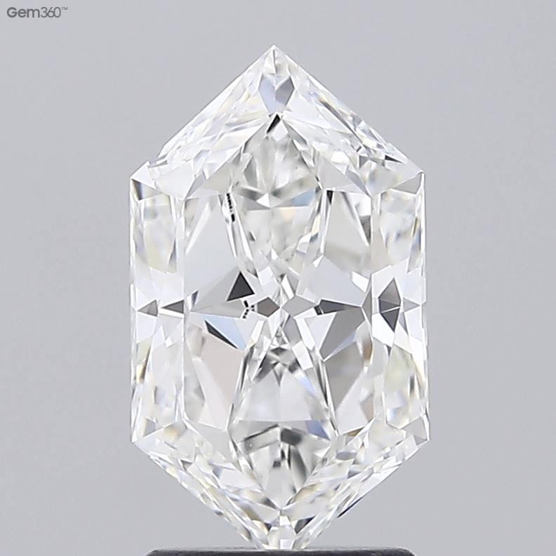 2.52 ct lab-grown Hexagonal Diamond