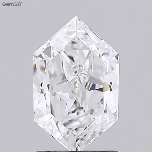 1.54 ct lab-grown Hexagonal Diamond