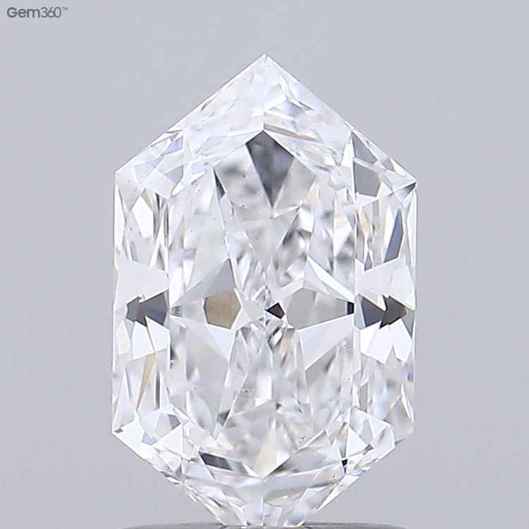 1.55 ct lab-grown Hexagonal Diamond