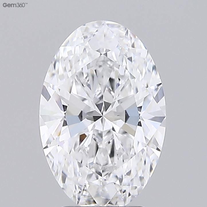 3.02 ct. oval Lab Grown Diamond front image