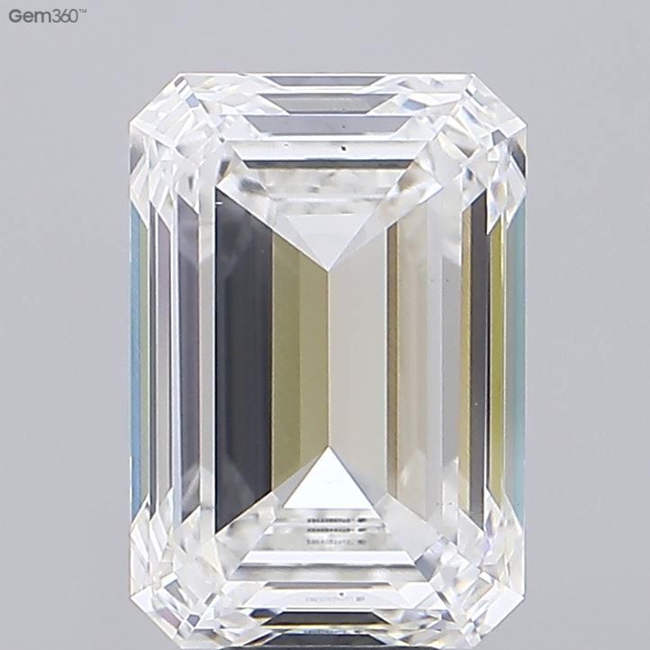 10.02 ct. emerald Lab Grown Diamond front image
