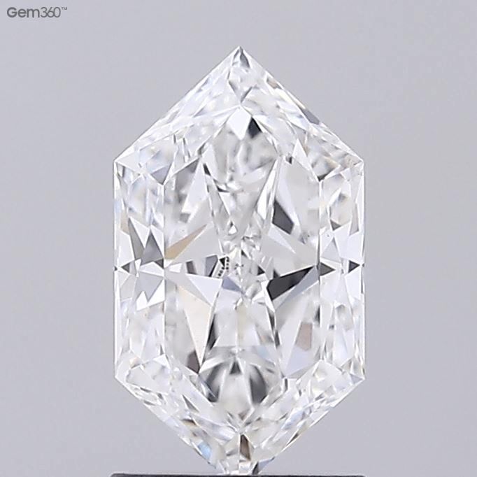 1.54 ct lab-grown Hexagonal Diamond