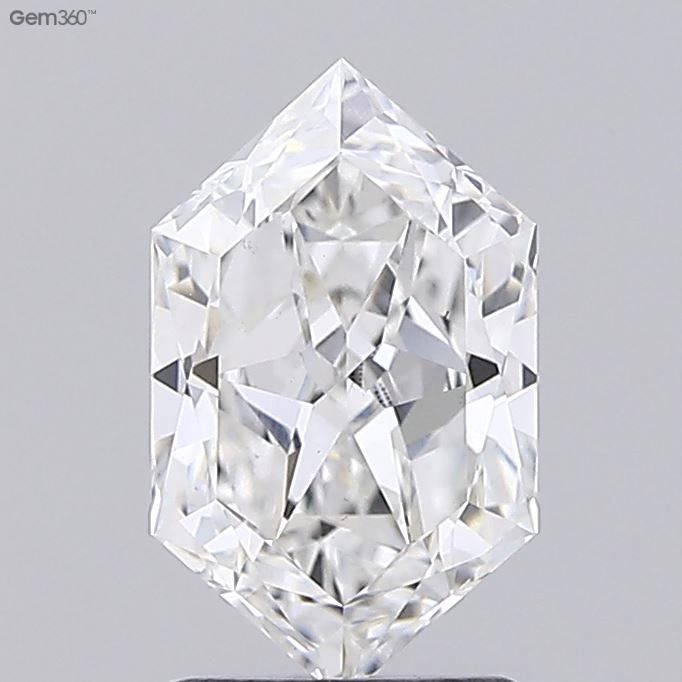 2.02 ct lab-grown Hexagonal Diamond