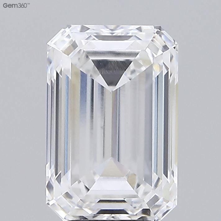 3.11 ct. emerald Lab Grown Diamond front image