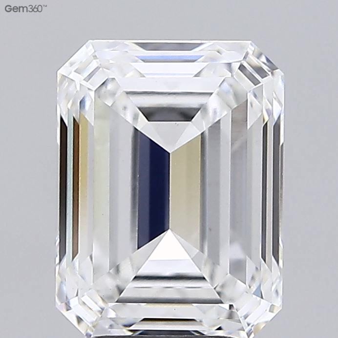 3.01 ct. emerald Lab Grown Diamond front image