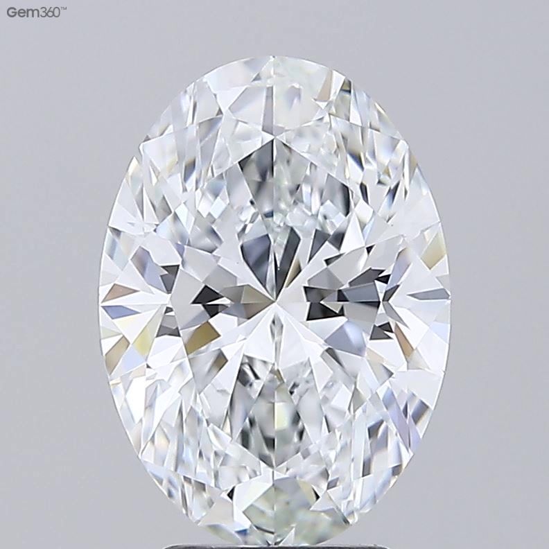 4.03 ct. oval Lab Grown Diamond front image