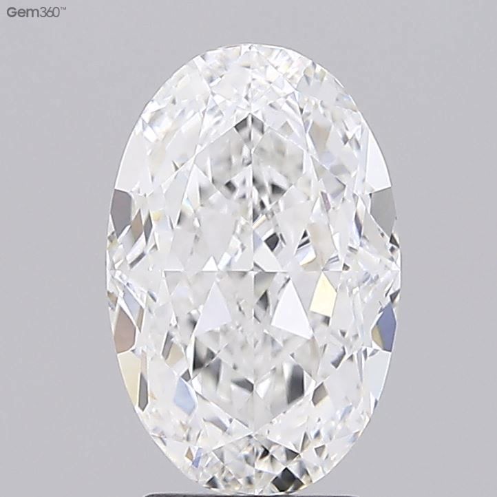 4.16 ct. oval Lab Grown Diamond front image