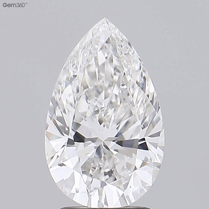 1.61 ct. pear Lab Grown Diamond front image