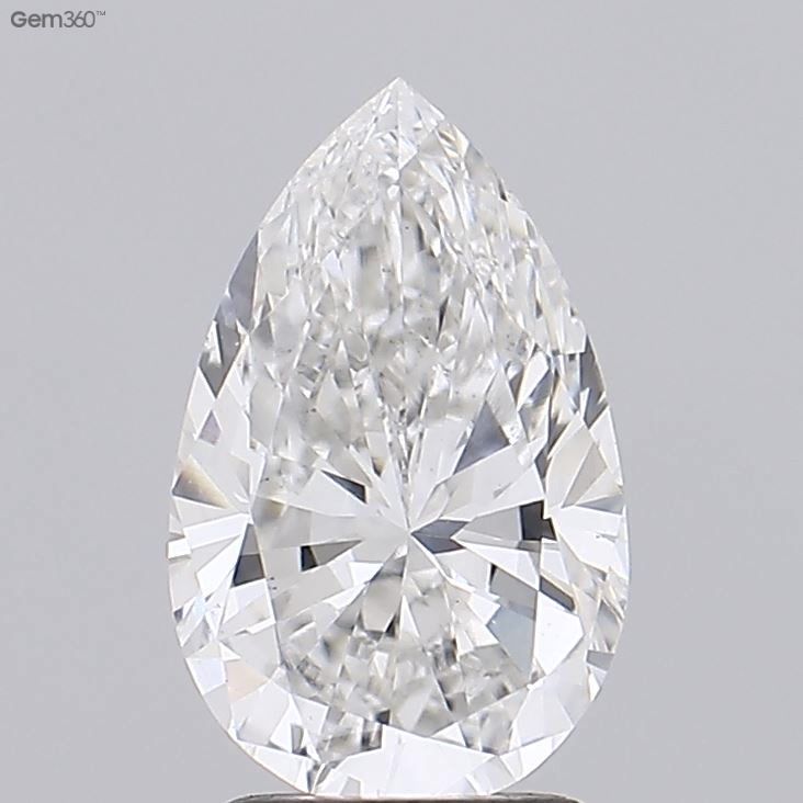 1.58 ct. pear Lab Grown Diamond front image