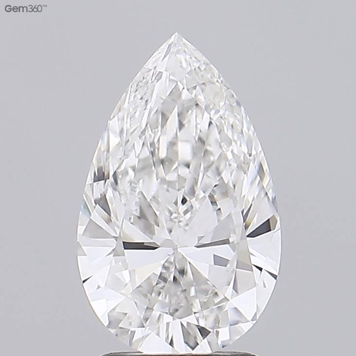 1.50 ct. pear Lab Grown Diamond front image