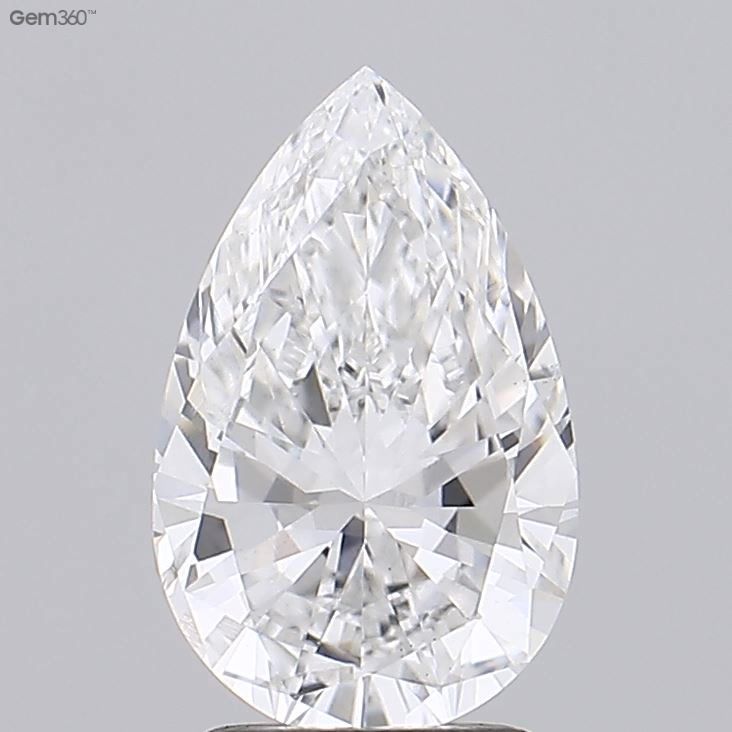 1.54 ct. pear Lab Grown Diamond front image