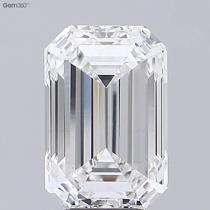 5.08 ct. emerald Lab Grown Diamond front image
