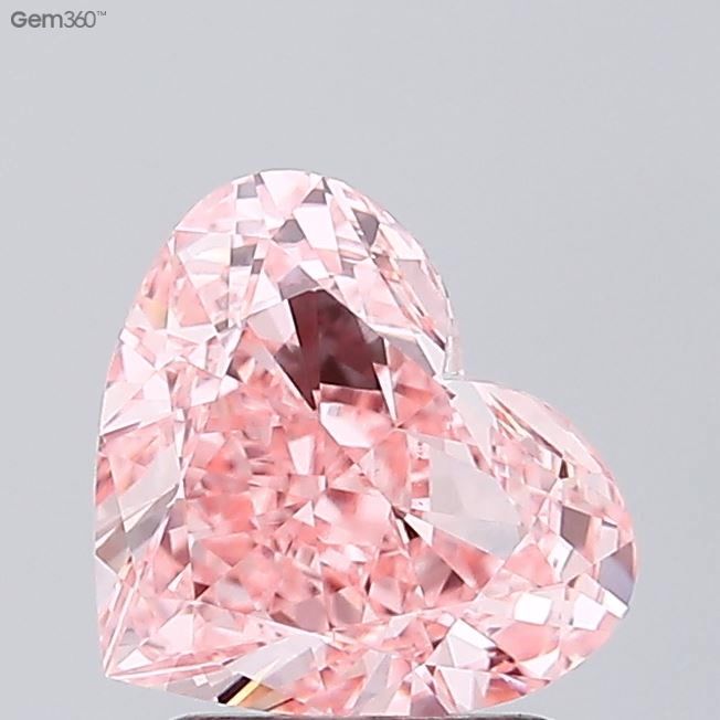 2.08 ct. heart Lab Grown Diamond front image