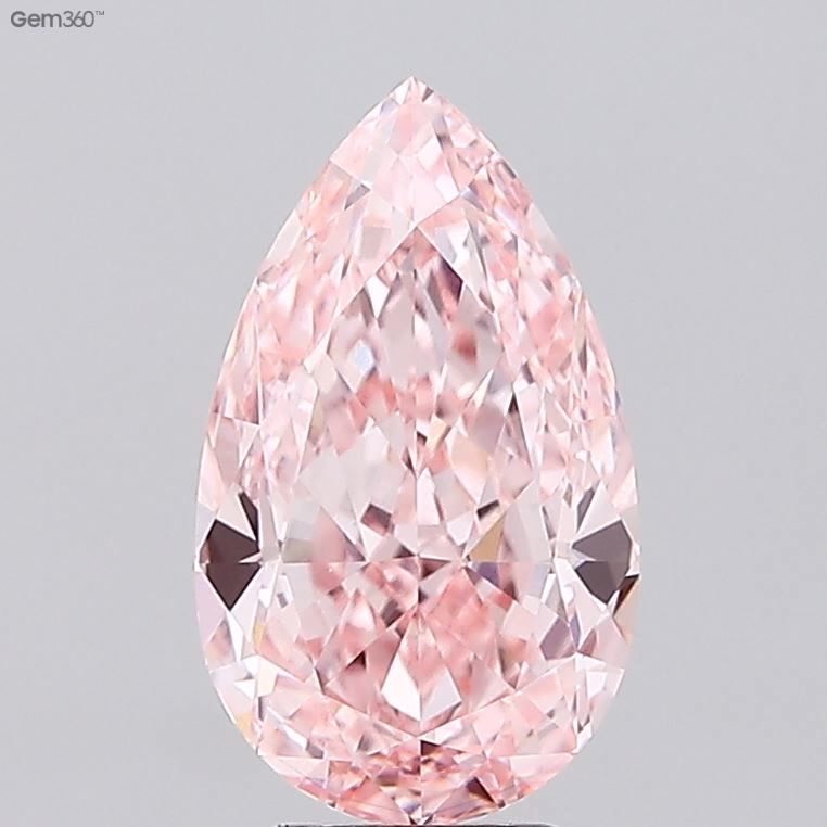 5.07 ct. pear Lab Grown Diamond front image