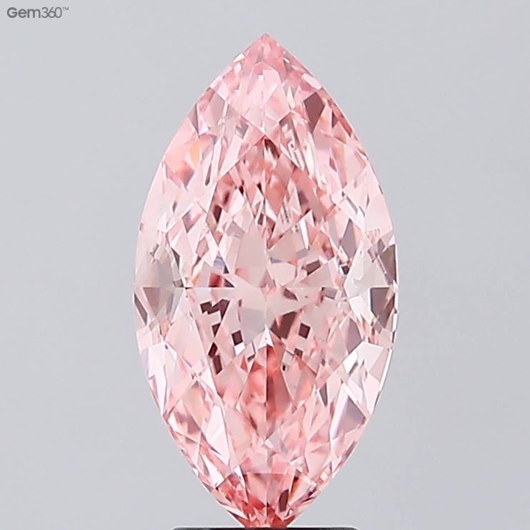 4.20 ct. marquise Lab Grown Diamond front image