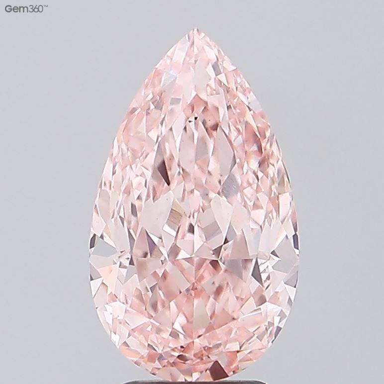 3.03 ct. pear Lab Grown Diamond front image
