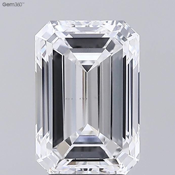 4.02 ct. emerald Lab Grown Diamond front image