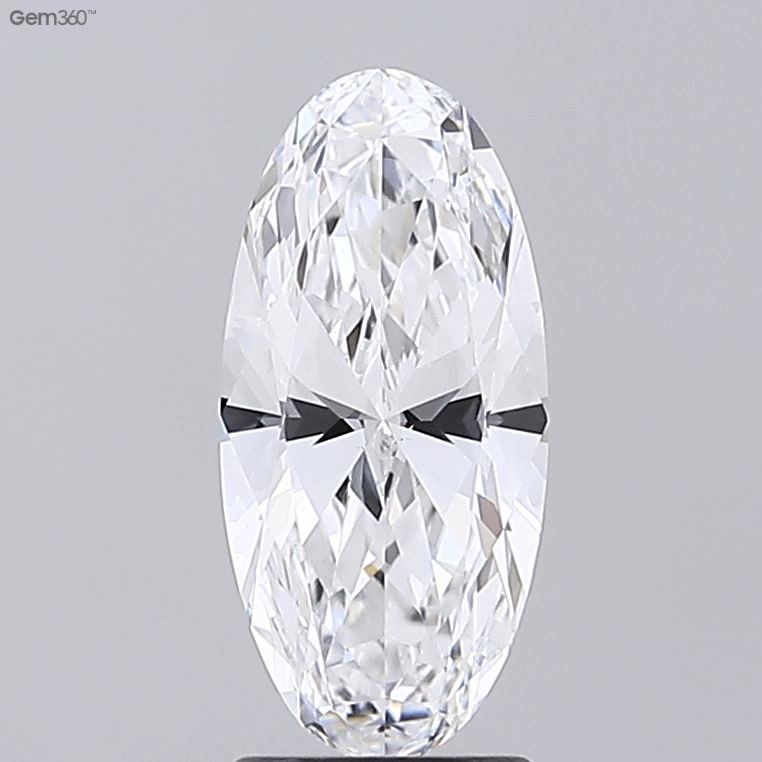 2.00 ct. oval Lab Grown Diamond front image