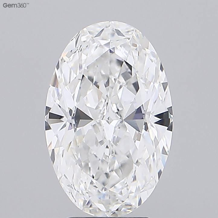 4.34 ct. oval Lab Grown Diamond front image