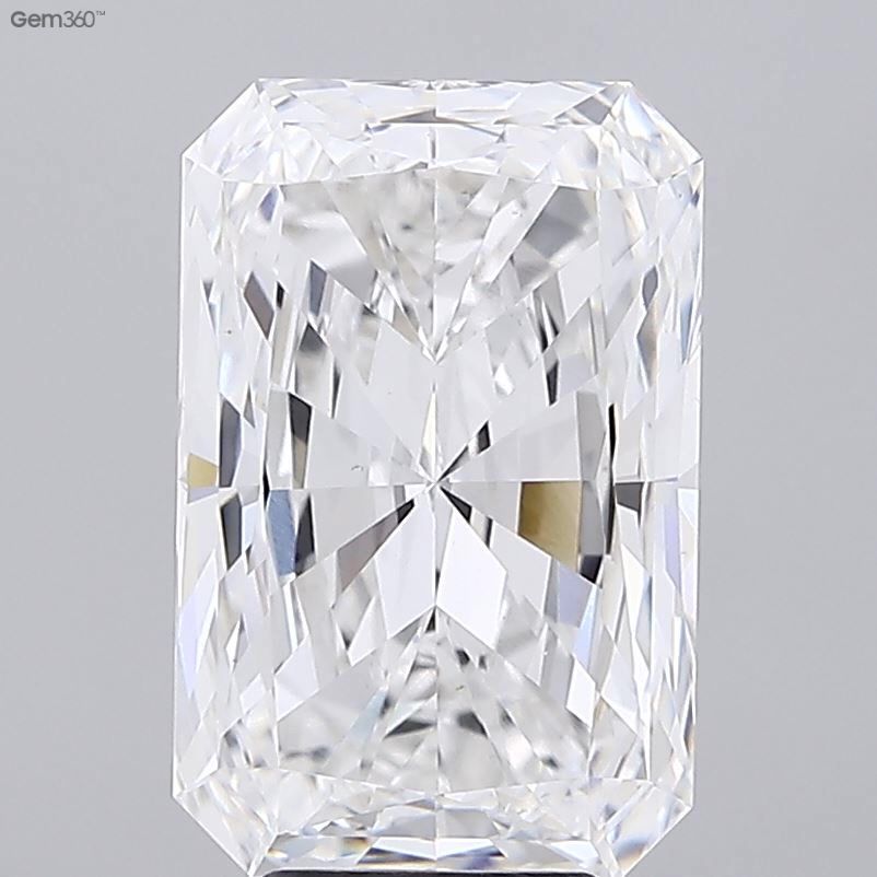 5.01 ct. radiant Lab Grown Diamond front image